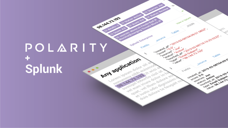 Security Teams Can Spend Less Time Querying & More Time Analyzing with Polarity’s Updated Splunk Integration