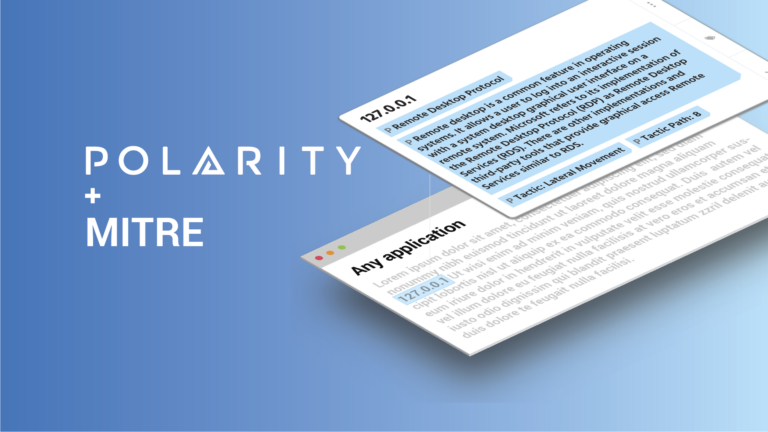 Access the MITRE ATT&CK Framework with Polarity Reference Channels