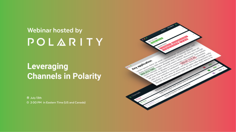 Leveraging Channels in Polarity