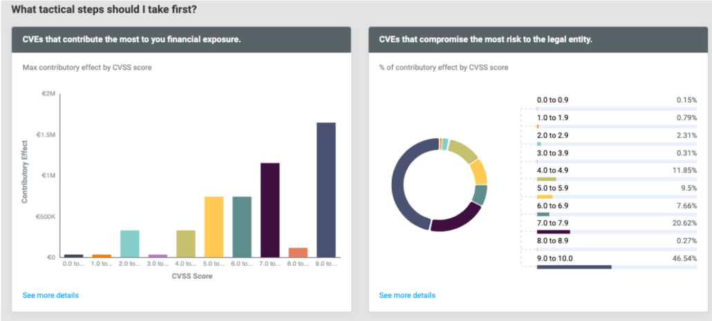 CVE risk quantification