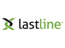 a green and black lastline logo on a white background