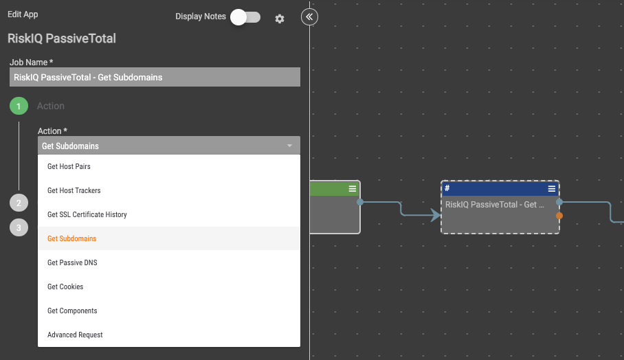 RiskIQ PassiveTotal Playbook App