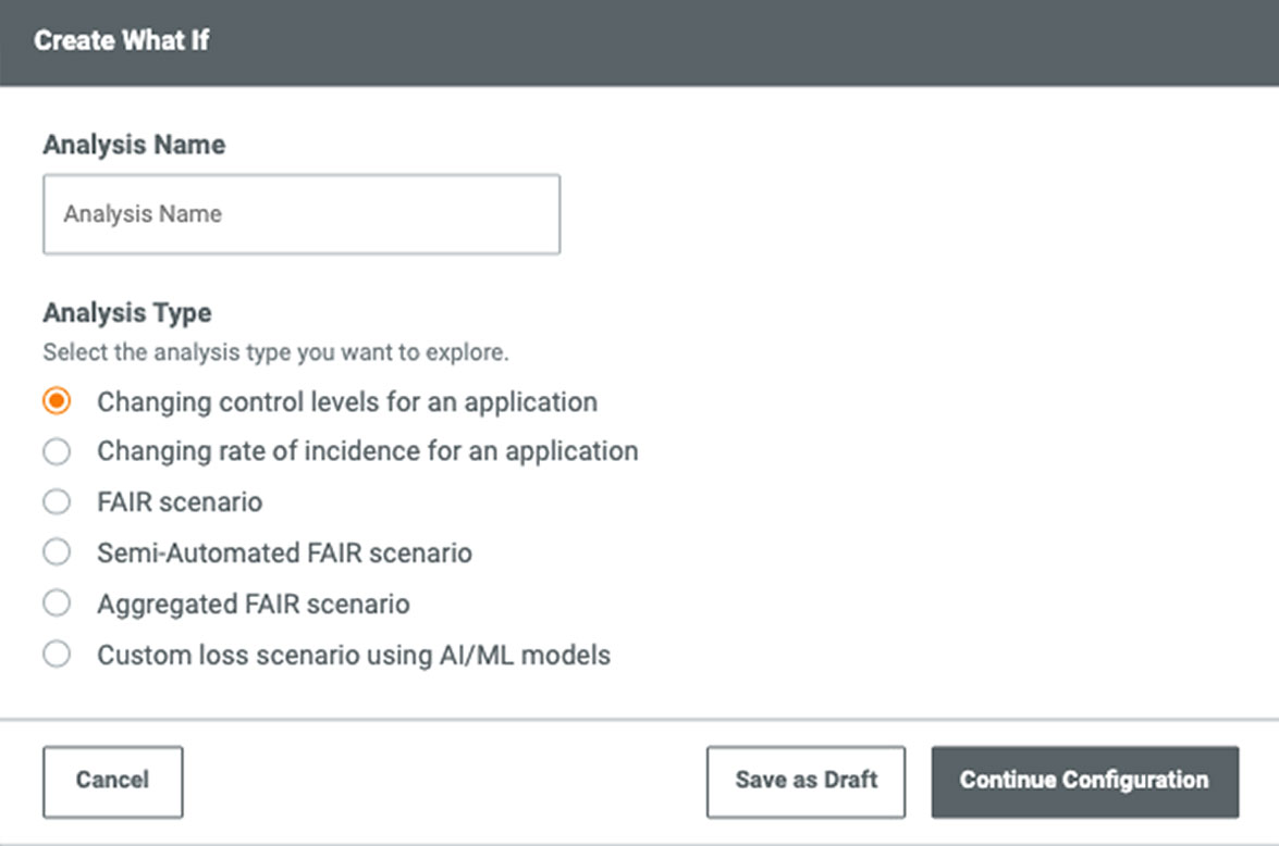 ThreatConnect creating what if analysis