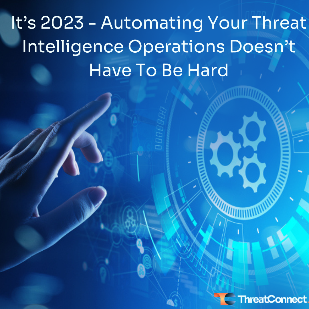 Automating Threat Intelligence