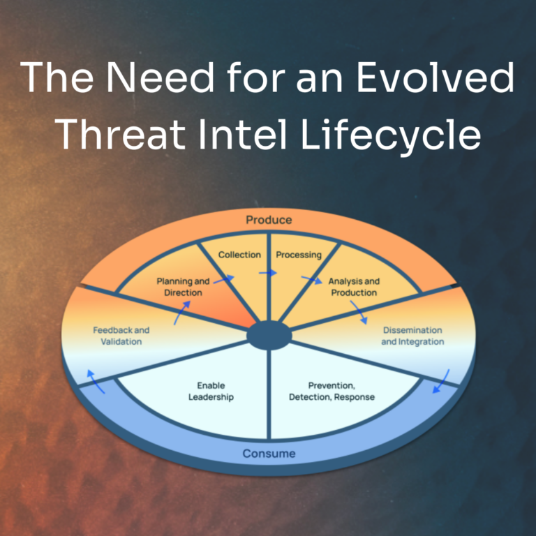 The Need for an Evolved Threat Intel Lifecycle