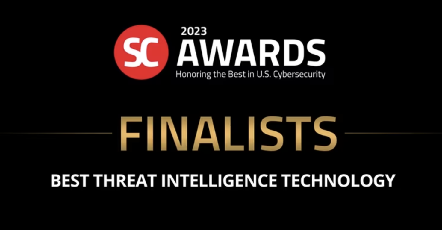 a poster for the sc 2023 awards honoring the best in u.s. cybersecurity