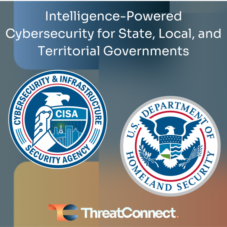 Intelligence-Powered Cybersecurity for State, Local, and Territorial Governments