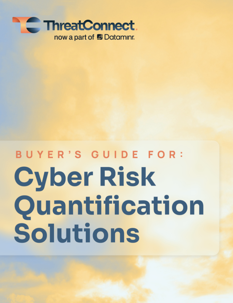 Buyer’s Guide for Cyber Risk Quantification Solutions