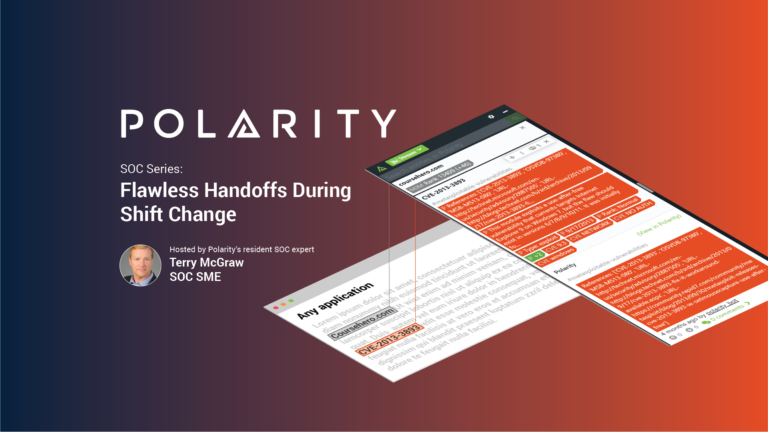 SOC Series: Flawless Handoffs During Shift Change