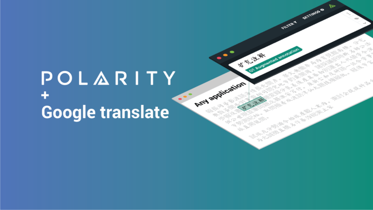 The Polarity-Google Translate Integration Introduces a Simple Solution to a Global Problem