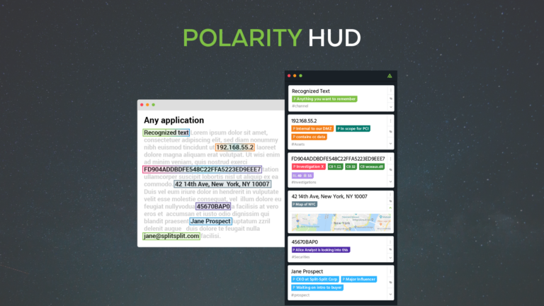 We’ve built an actual HUD, not a dashboard.