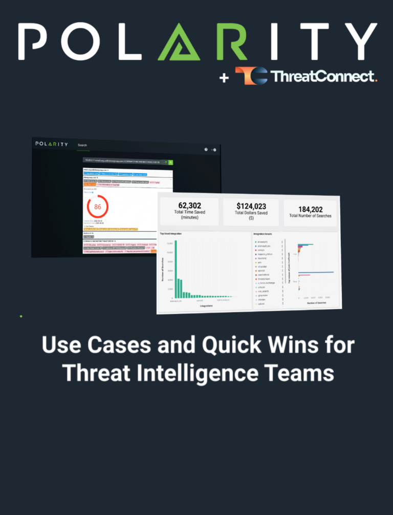 Use Cases and Quick Wins for Threat Intelligence Teams