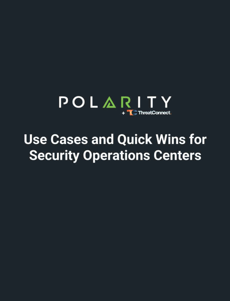 Use Cases and Quick Wins for Security Operations Centers