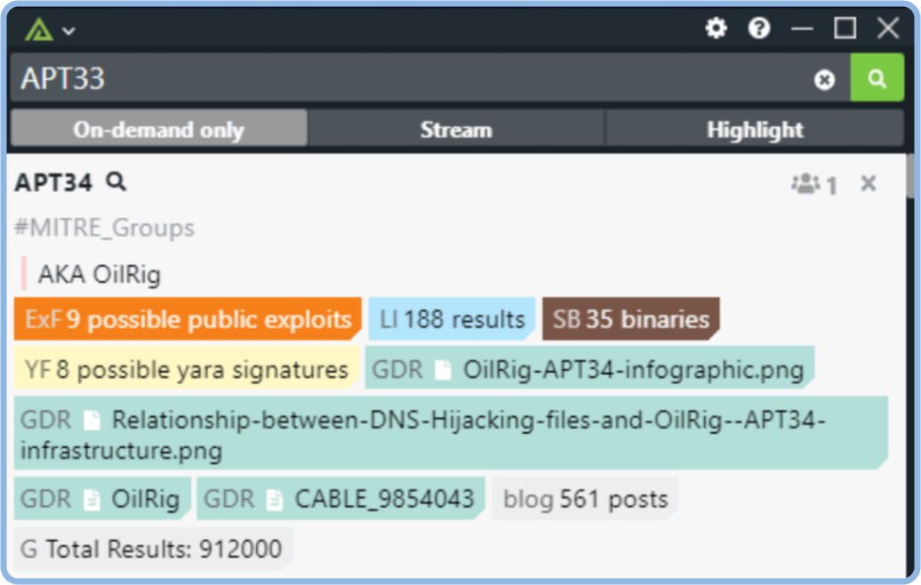 federated search tool summary