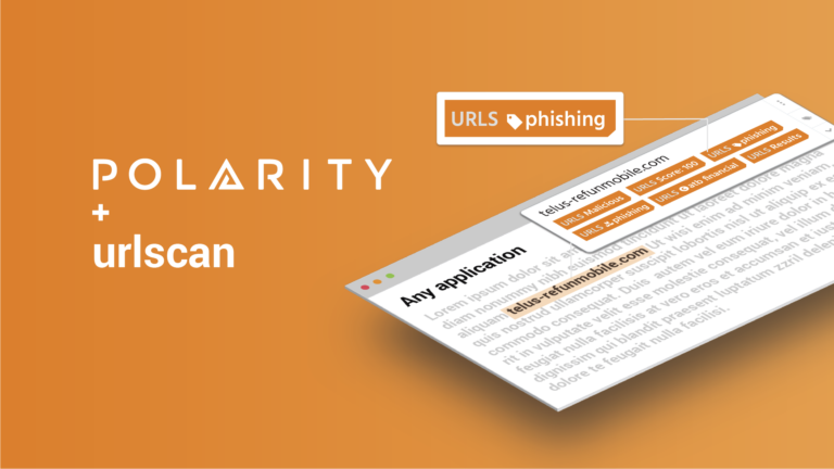 Polarity – urlscan Integration