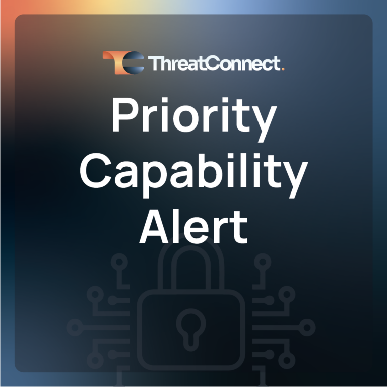 Medusa Intelligence Dashboard – Immediately Available for ThreatConnect
