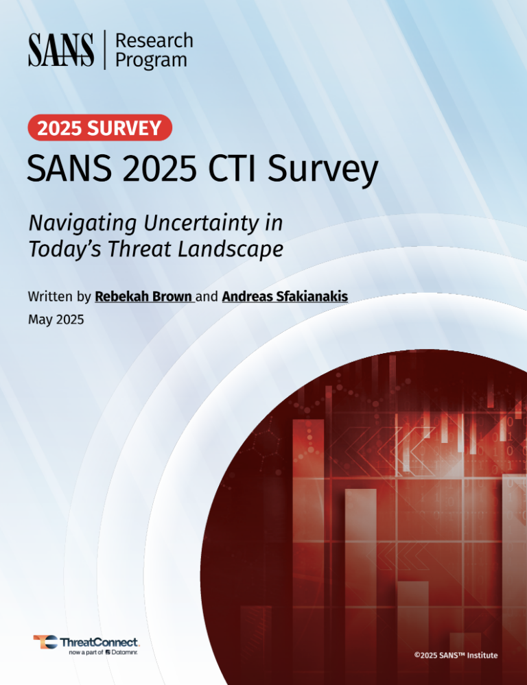 SANS 2025 CTI Survey: Navigating Uncertainty in Today’s Threat Landscape