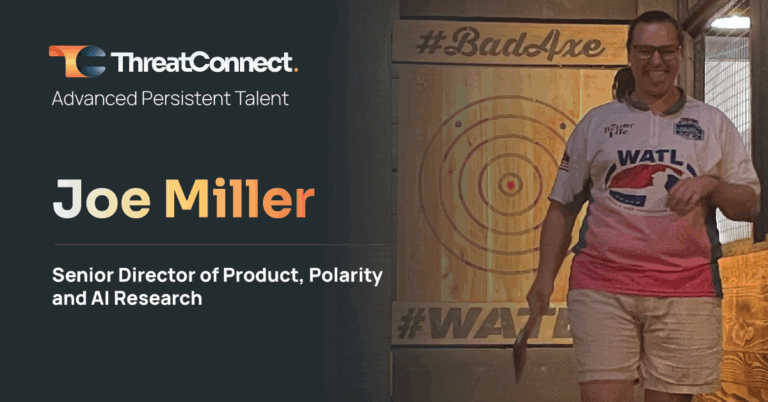 ThreatConnect’s Axe-Throwing, ex-CIA, Head of Product AI Research: AI Should Unlock Creativity, not Replace It
