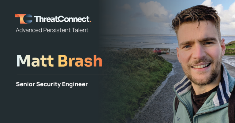 How ThreatConnect Senior Security Engineer Matt Brash Rescues SOC Teams from Burnout